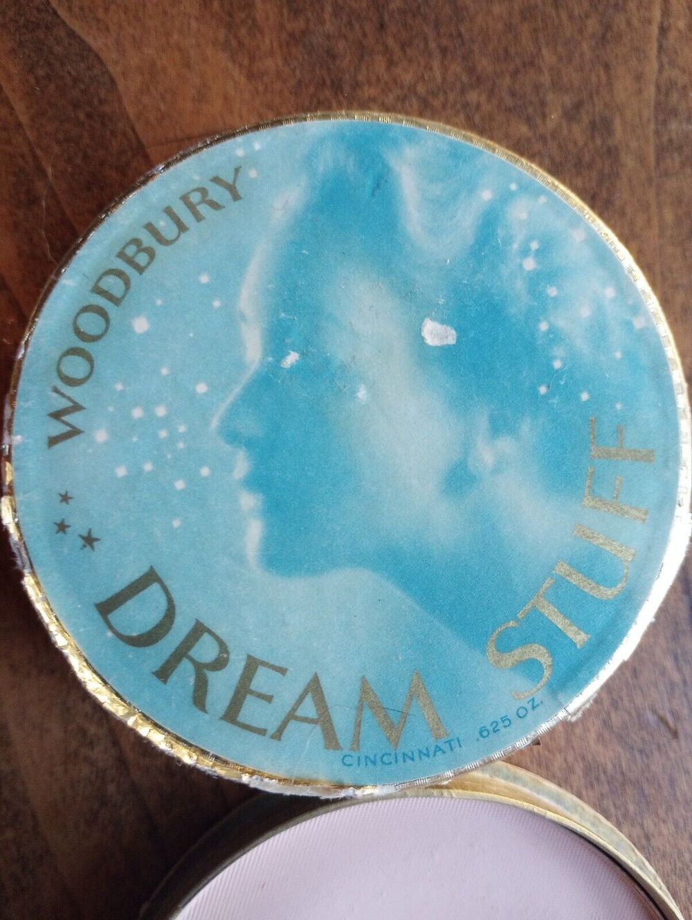 Dream Stuff Beauty cream 1950 Puff Elizabeth Taylor RARE Vintage Beauty